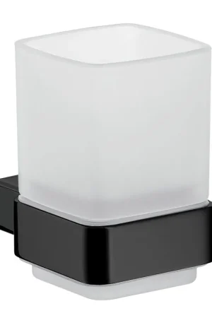 Emco Loft Porte-gobelet Verre Noir Solde