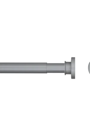 Achetez Aujourd'hui Sealskin Seallux Barre de douche à coincer diamètre 28mm ajustable de 80cm à 130cm aluminium mat