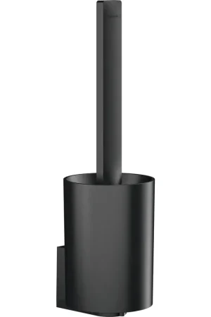 Top Vente Hansgrohe WallStoris porte-brosse WC 10x34.1x11.2cm Noir mat