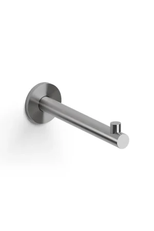 Clou Kaldur porte-rouleau de papier toilette droit sans couvercle inox brossé Prix Promo