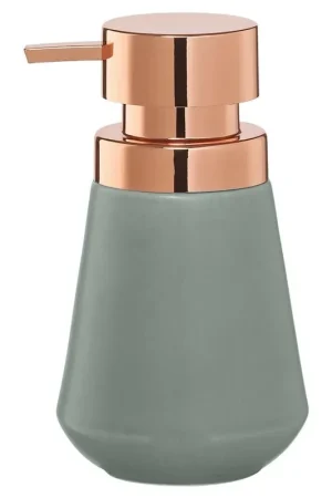 Top Vente Sealskin Conical Distributeur savon 10x16.5x10cm porcelaine vert