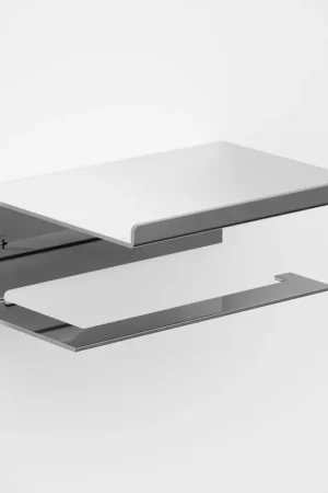 Commander Vite Ozean Eternal Porte-rouleau de papier toilette - plateau - chrome