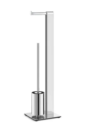 Zack Atore serviteur WC 18x72,6x20cm acier inoxydable chrome brillant Populaire