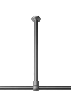 Sealskin Seallux Support de plafond pour tringle de rideau de douche 60cm Aluminium Aluminium mat Acheter Direct