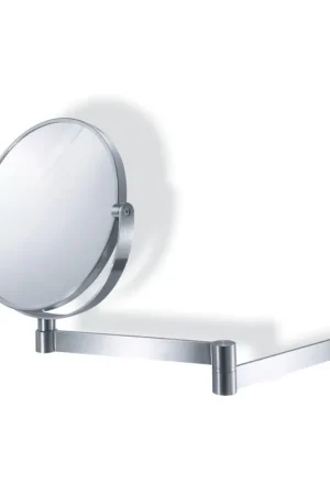 Zack LINEA Miroir cosmétique - 27x27x4cm - inox brossé mat Expédié Aujourd'hui