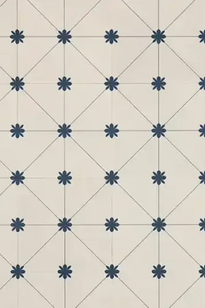 Sol vinyle rouleau HQR NATURE Gerflor, Carreaux ciment berry blue, rouleau 4.00 m Commande En Gros