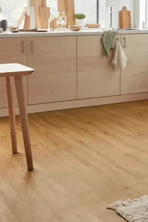 Sol vinyle rouleau TEXLINE NATURE 3M Gerflor, Bois naturel blond, rouleau 3.00 m Prix Promo