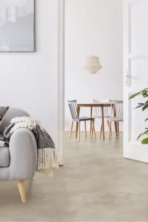 Satisfait Ou Remboursé Sol vinyle rouleau TEXLINE NATURE 4M Gerflor, Béton gris beige, rouleau 4.00 m