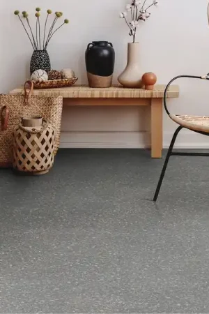 Sol vinyle RIGID CLICK 55 PREMIUM DALLE , Béton terrazzo gris, dalle 44.80 x 90.60 cm Expédition Rapide