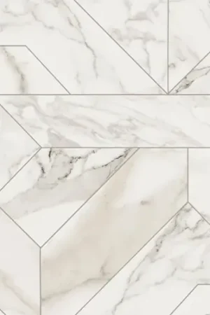 Usine Directe Carrelage sol et mur poli effet marbre Botticcino outline white 60*120 cm