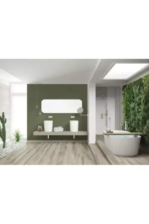 Carrelage Savoia Amazzonia 20x120 Bianco Marque
