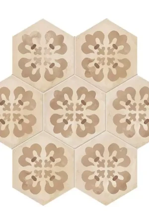 Soldes Carreau Marca Corona Terra 25x21.6 Giglio vers. C - Réf 405