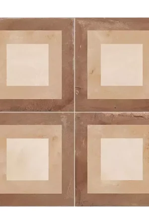 Carreau Marca Corona Terra 20x20 Quadrato vers. C Top Vente