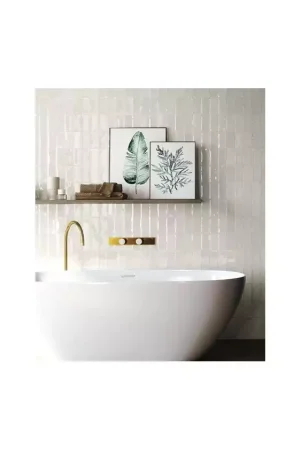 Faïence Grise Effet Ciment Carmen Fado Grey 6.5x13 Expédition Rapide