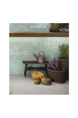 Prix Bas Faïence Décor Verte Effet Ciment Carmen Fado Carmo Acqua