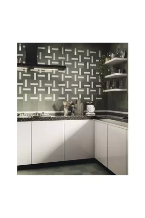 Produit De Marque Carrelage Décor Vert Effet Métro Carmen Contemporary Nelly Forest