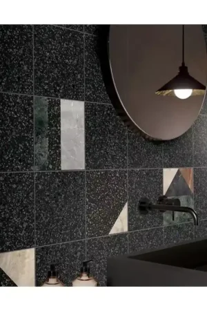 Nouvel Arrivage Carrelage ABK Play 20x20 Dots Black