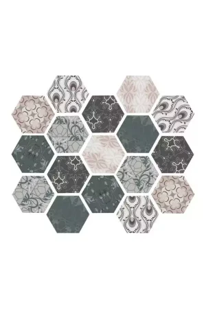 Haute Qualité Carreau Carmen Montmartre 10x11 Décor Mix