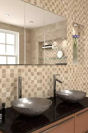 Acheter Direct Mosaïque travertin naturel Dune