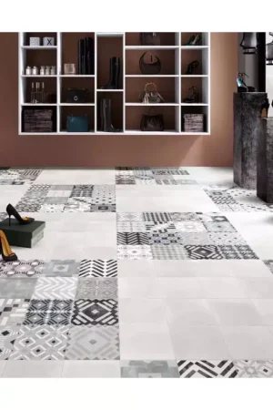 Vente Flash Carrelage decor ABK Play Heritage gris 20x20