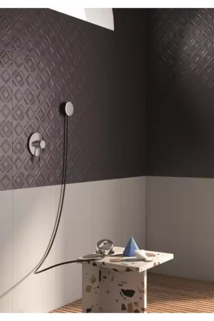 Dernière Chance Faïence Marca Corona Victoria 40x80 Obsidian Art