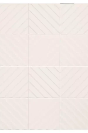 Faïence Marca Corona 4D 20x20 White Diagonal Must-Have