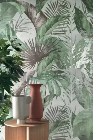 Livraison Express Carrelage Décor Effet Papier Peint Marca Corona Mirabilia Wild Foliage