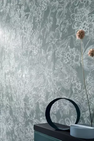 Carrelage Décor Effet Papier Peint Marca Corona Mirabilia Floral Bay Pas Cher