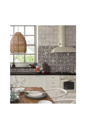 Promotion Saisonnière Carrelage Décor Blanc Effet Ciment Carmen Village Rancho Black
