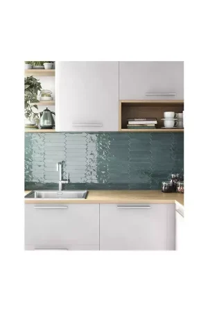 Vente Directe Faïence Verte Effet Brique Carmen Switch On Victorian Green Gloss