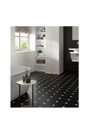 Carrelage Décor Noir Carmen Eight Black Seulement Aujourd'hui