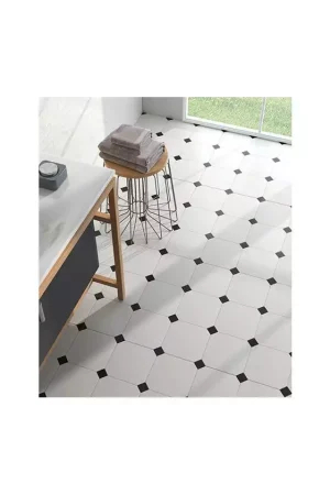 Carrelage Décor Blanc Carmen Eight White Prix Cassé