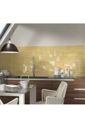Carreau Carmen Delight 13.8x13.8 Drop Ocre Super Prix