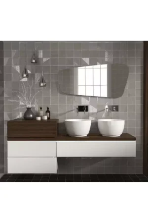 Carreau Carmen Delight 13.8x13.8 Drop Grey Marque