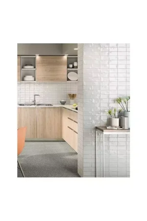 Vente Directe Faïence Blanche Effet Métro Carmen Switch Power White Gloss
