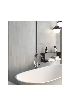Marque Faïence Grise Effet Brique Carmen Switch Off Grey Matt