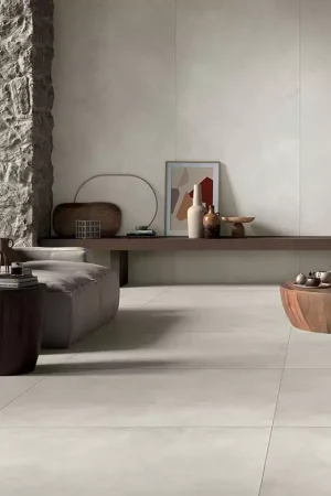 Vente Flash Carrelage intérieur imitation béton Mirage Clay Calm 80x80