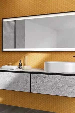 Mosaïque Terratinta Hexa Yellow Corn 31,6x31,6 Prix Choc