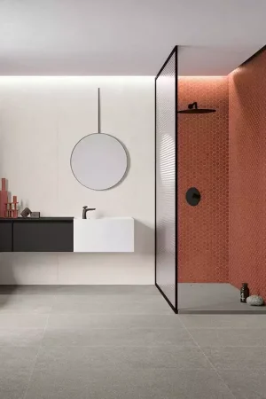 Mosaïque Terratinta Hexa Rusty Red mix 31,6x31,6 Expédié Aujourd'hui