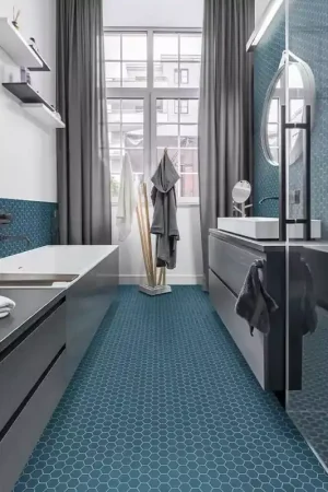Mosaïque Terratinta Hexa Ocean Wave 31,6x31,6 Nouvel Arrivage