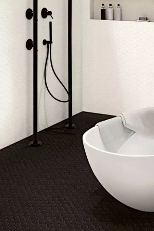 Mosaïque Terratinta Hexa Black Swan 31,6x31,6 Quantité Limitée
