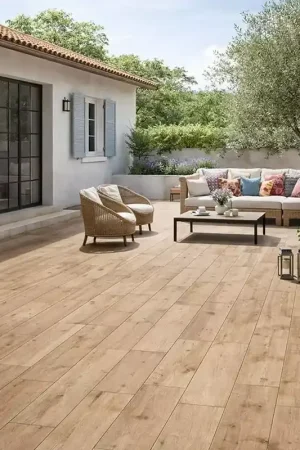 Pas Cher Dalle terrasse effet bois Miele Woodtale Ragno