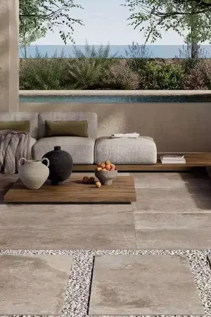 Carrelage Extérieur Effet Pierre Ceramica Rondine Windsor 60x120 Quantité Limitée