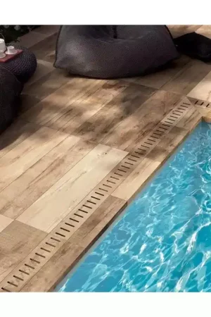 Carrelage extérieur 2cm ABK Dolphin Clay 30x120 rectifié Prix Cassé