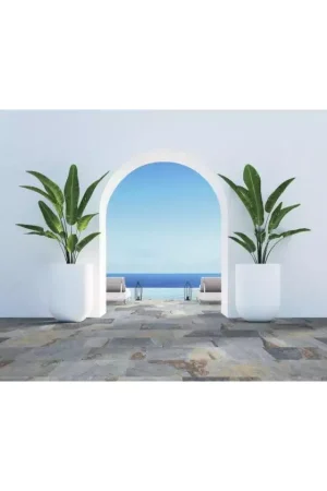 Acheter Direct Carrelage extérieur effet Pierre Bali Savoia Ocean 30x60 Fiji Turquoise