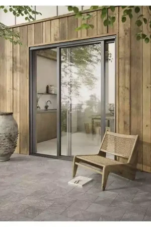 Carrelage extérieur Casalgrande Padana Petra 60x60 Antracite Prix Cassé
