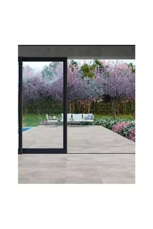 Carrelage extérieur effet ciment 2cm Tuscania Grey Soul Mid 60x60 Prix Bas