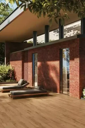 Satisfait Ou Remboursé Carrelage extérieur 2cm effet bois Novoceram Abea Miel 30x120