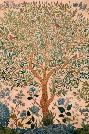 Papier peint panoramique Varanasi Tree Soldes