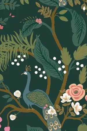 Papier peint Peacock Bon Marché
